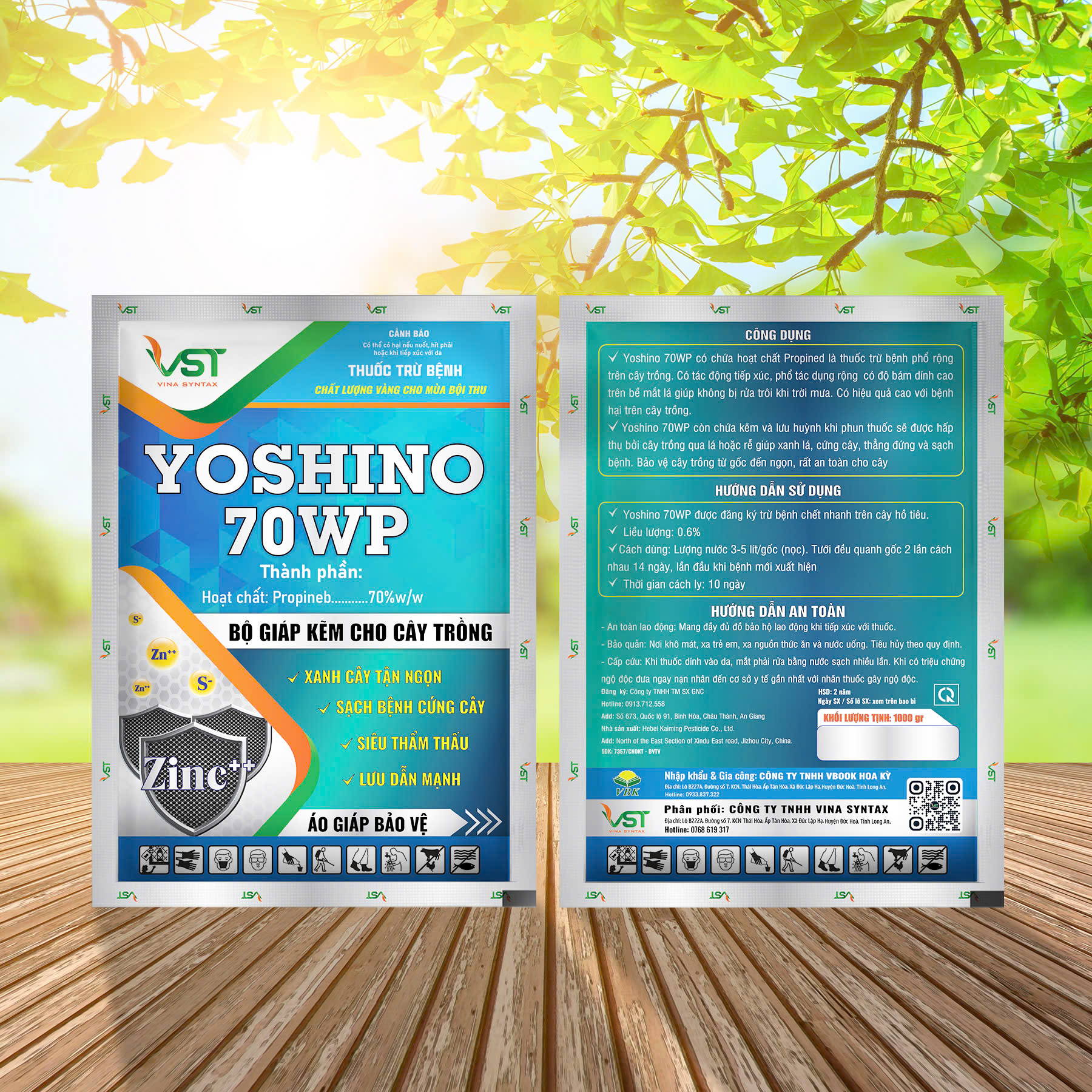 Thuốc trừ bệnh Yoshino 70 WP-1KG